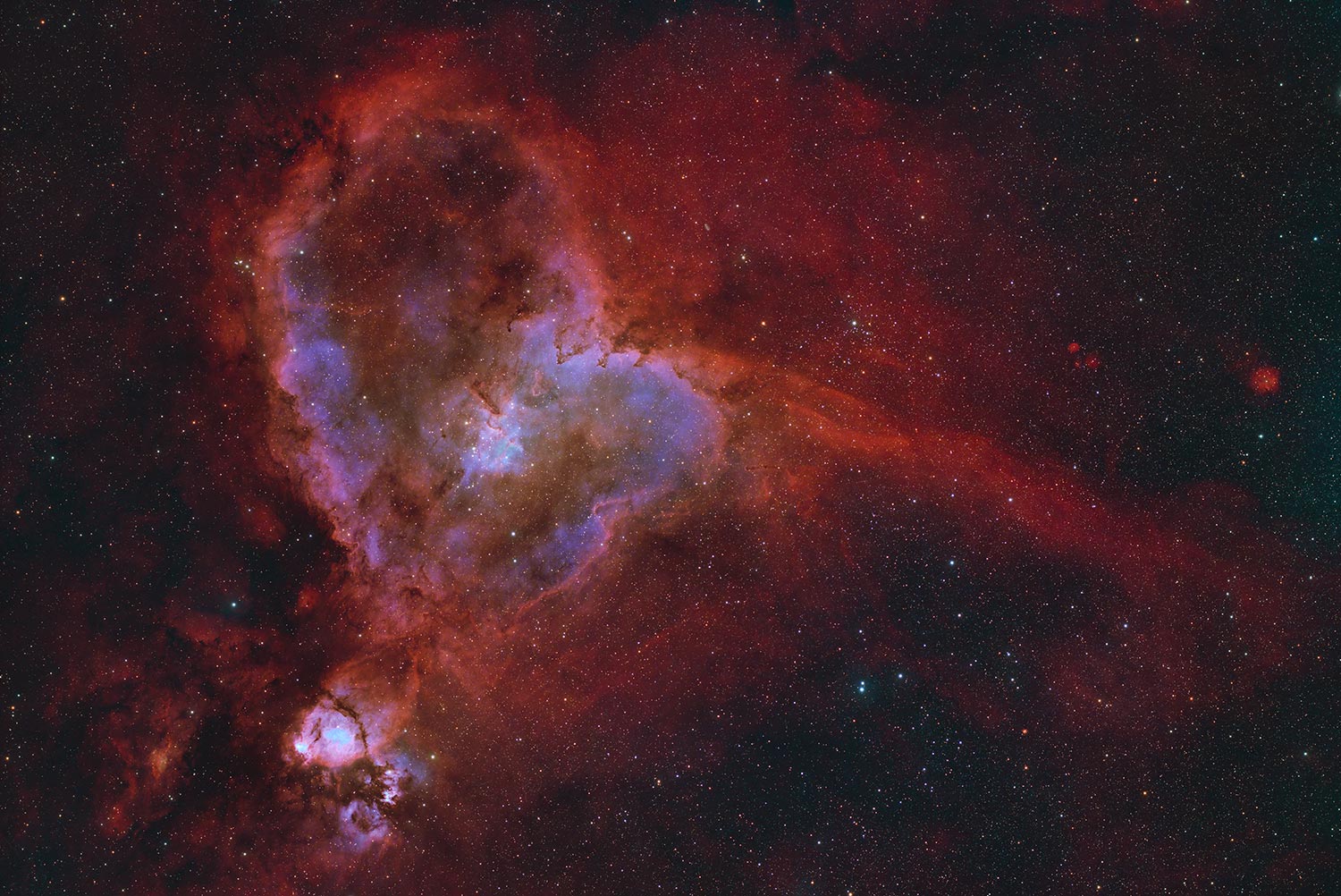 IC1805 Nebulosa Cuore