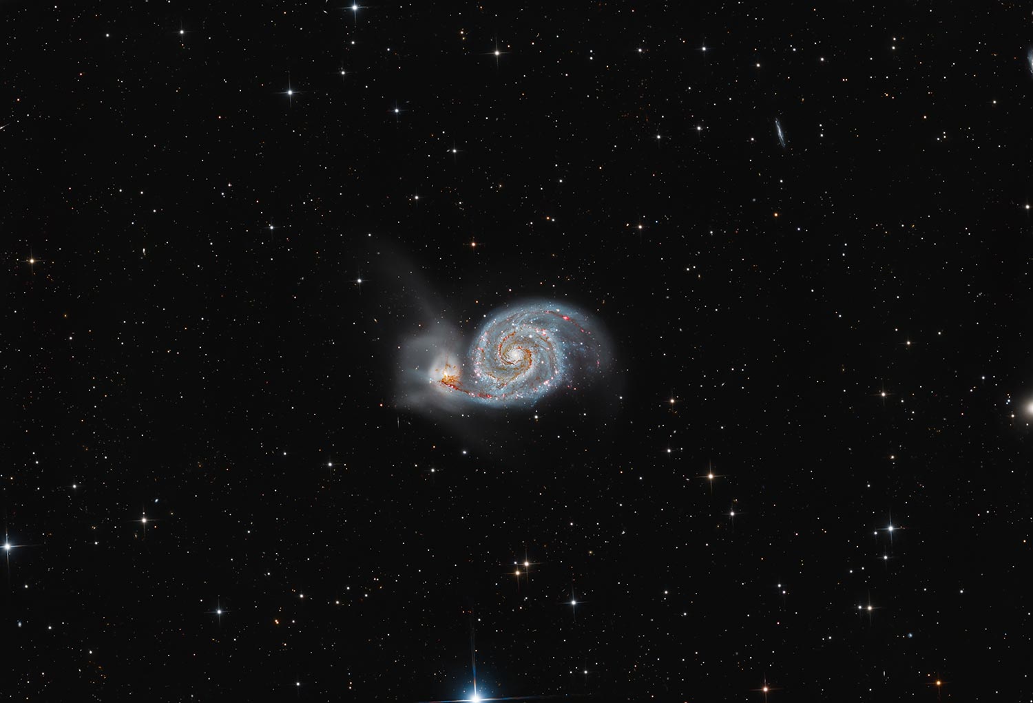M51 Galassia Vortice (Ver.2025)