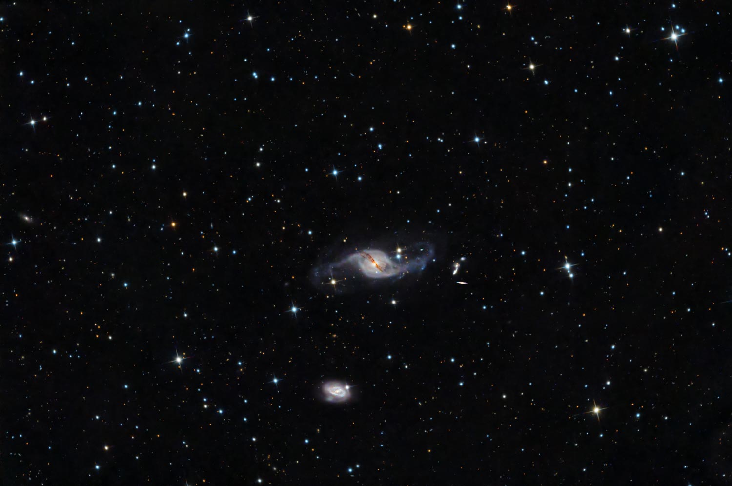 NGC3718 Galassia Lenticolare