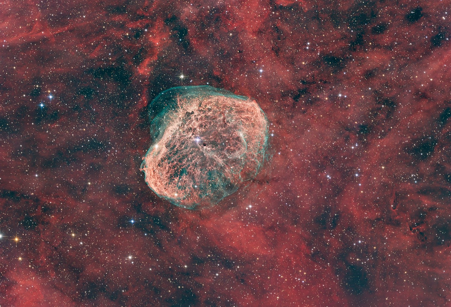 NGC6888 Crescent Nebula