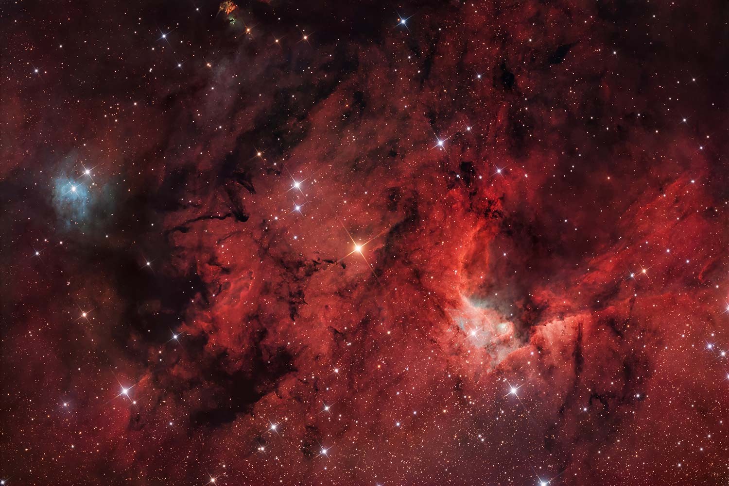 Sh2-155 Nebulosa Grotta