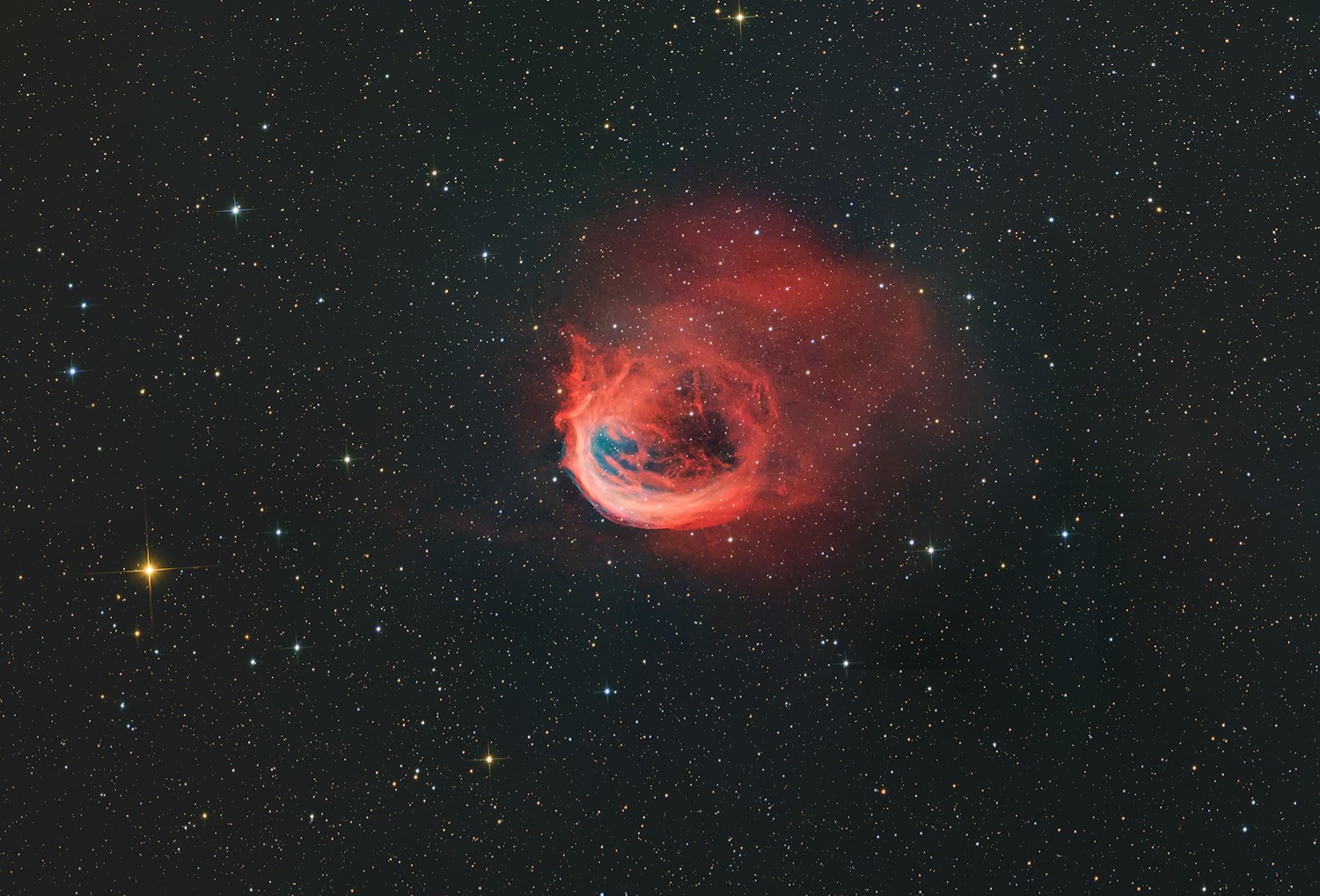 Sh2-188 Nebulosa Delfino