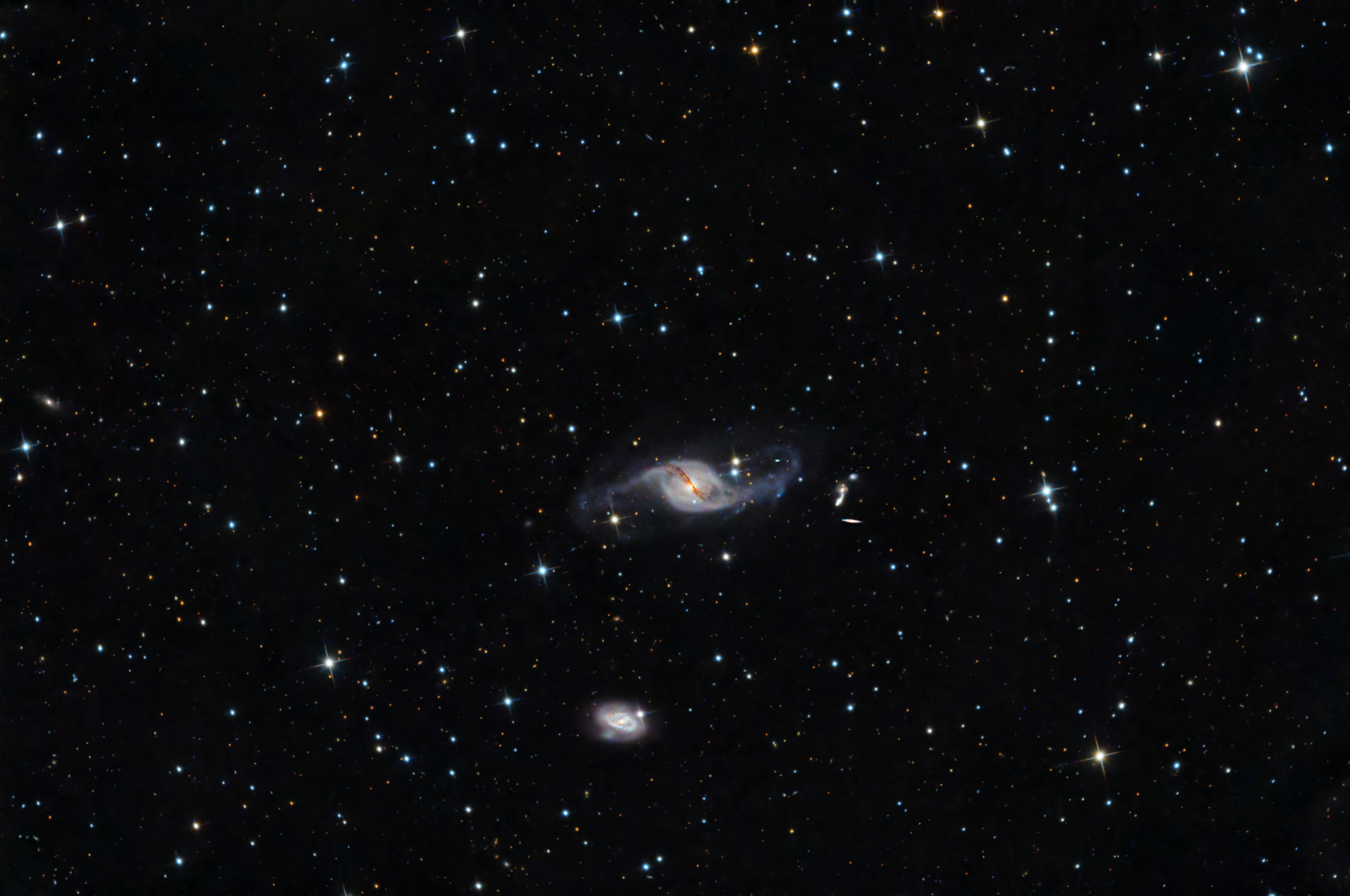 NGC3718 Galassia Lenticolare