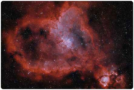 IC 1805 - Nebulosa cuore