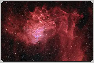 IC405 Flaming Nebula