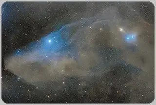 IC4592 Nebulosa testa di cavallo blu