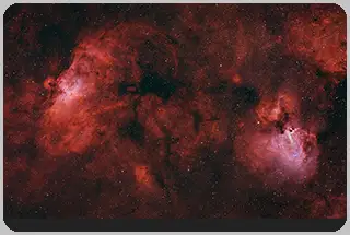 M16-M17 Nebulosa Aquila e Omega