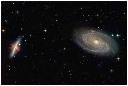 M81 e M82 - Galassia di Bode e Sigaro