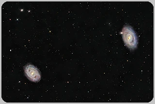 M95-M96 Galassie a spirale e barrata