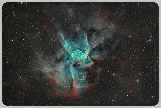NGC2359 Nebulosa Elmetto di Thor