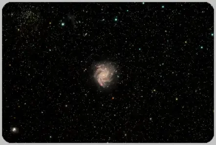 NGC 6946 Galassia Fireworks