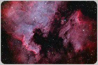 NGC7000 e IC5070 Nord America e Pellicano