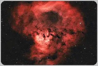 NGC7822 Nebulosa Teschio infuocato