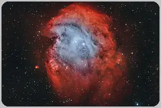 Sh2-252 Nebulosa testa di scimmia